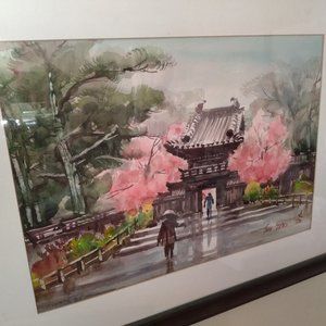 Water color painting by sun ying